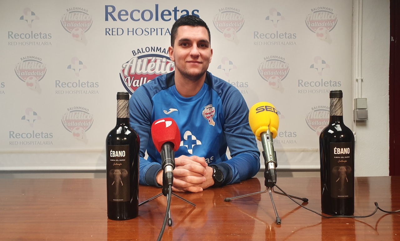 Darko Dimitrievski: “Sinfín es un equipo conocido para mí, pero vamos allí a ganar y traernos los dos puntos”